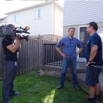 Marilyn Denis backyard makeover