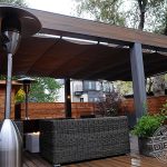 Trex pergola and shade canopy