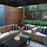 Feature wall with ipe decking