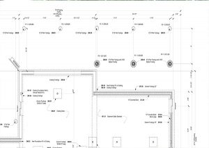 image of deck permit plans for a deck and deck foundations