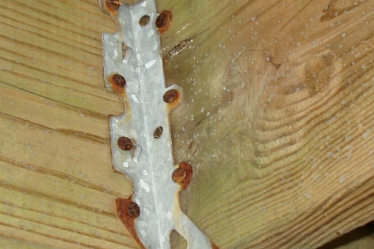 Helical Screw Piles Compatability with Treated Lumber ACQ Approved