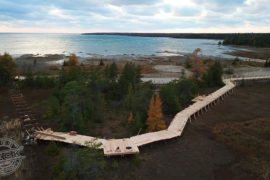 Parks Canada – Boardwalk – Singing Sands Beach, Bruce Peninsula